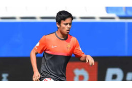 離脱中の久保建英、マジョルカでの最新映像がこちら 画像