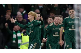 古橋の電撃ゴールで「天国から地獄」！ 敵ファンたちの絶望シーンが話題に 画像