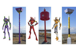エヴァの多機能電柱、夢洲に登場 画像