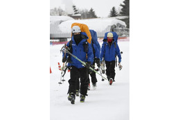 北海道富良野で遭難の3人救助 画像