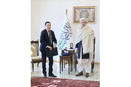 タリバンに邦人の安全要請 画像