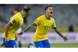 バルサ後悔！？コウチーニョ、ブラジル代表で衝撃ゴールを突き刺す 画像