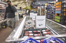 米消費者物価約40年ぶり伸び率 画像