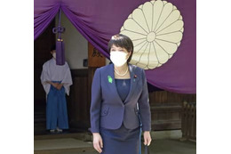 高市氏「首相就いても靖国参拝」 画像