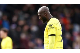 プレミア史上最低…ルカク、衝撃のボールタッチ数を記録する 画像