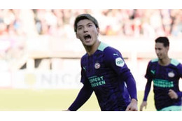 PSV堂安律、価値ある逆転ゴール！無慈悲シュートがこれ(動画あり) 画像