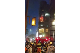 福岡の人気焼き肉店で火災 画像