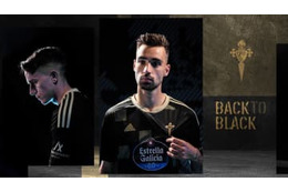 セルタ、2022-23新アウェイユニフォーム発表！待望の「漆黒ユニ」復活 画像