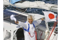 堀江さん、西宮の母港に到着 画像