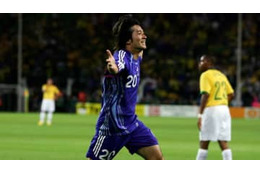 日本代表、「最強ブラジル代表」からゴールを決めた“たったの”5名 画像