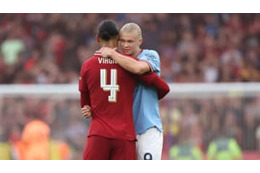 シティFWハーランド、リヴァプール戦で痛恨ミス…「タッチ数」も驚き 画像