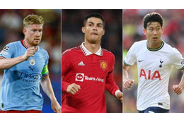 プレミアリーグ、FIFA23で最強な10人の能力値がこちら 画像