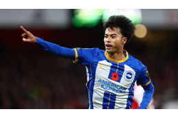 W杯でも暴れろ！三笘薫のキレキレぶり、ブライトンの元エースも惚れる 画像