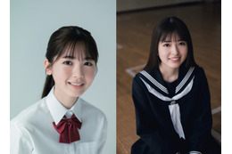 乃木坂46筒井あやめ＆小川彩、最年少コンビが制服姿で「B.L.T」“卒業”表紙に登場 画像