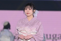 渡辺梨加、櫻坂46卒業後初ランウェイ 気品溢れる和服姿にうっとり＜関西コレクション 2023 S／S＞ 画像