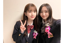 乃木坂46井上和“クラスメイト”筒井あやめとの卒業写真に反響「漫画の世界」 画像