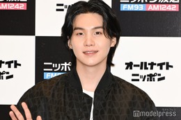 BTS・SUGA、感動の“雨のスタジアム公演”から4年ぶり来日ライブ「日本の皆さんがどう変わったのか期待しています」＜ANN GOLD収録レポ＞ 画像