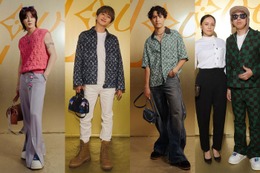 Nissy・NCT 127ユウタ・kemio・NIGO＆牧瀬里穂夫妻ら、パリコレ「ルイ・ヴィトン」ショーに豪華集結 画像