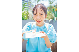 フジ藤本万梨乃アナ、グラビア初挑戦「とっても緊張しました」 画像