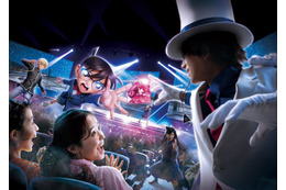 USJ、新常設アトラクション「名探偵コナン 4-D ライブ・ショー ～星空の宝石～」3月22日誕生 画像