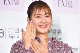 婚約発表・村上佳菜子、密着ウエディングショット公開 インスタで改めて報告「ハッピーすぎる楽しい家庭を築いていきたい」＜全文＞ 画像