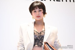 西内まりや、ヌーディトップスで胸元チラリ＜CHARLES & KEITH 渋谷店OPENセレブレーションパーティー＞ 画像