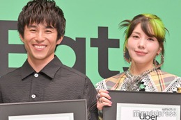 仲里依紗、中尾明慶と3年ぶり夫婦イベント共演で「ケンカしないように」サプライズプレゼントも 画像