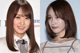 菅井友香＆中村ゆりか、お揃いカチューシャでディズニー満喫 “寝顔ショット”にも反響「可愛すぎる」「2人だから撮れた写真」 画像