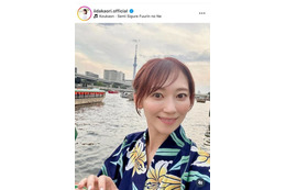 飯田圭織、モー娘。時代の“思い出の浴衣”着用SHOTに「当時と変わらぬ美しさ」「懐かしい！」の声 画像