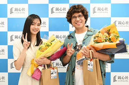 木村昴＆新川優愛、涙と笑顔でクランクアップ「昴さんじゃなかったらここまでこの現場を引っ張っていけなかった」【クラスメイトの女子、全員好きでした】 画像