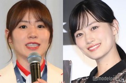 パリ五輪メダリスト志田千陽選手、 “推し”山下美月と2ショット叶え感激「夢の一つでした」 画像