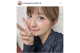 「顔小さい」矢口真里、ピンクメイクが映える美肌SHOTに反響「いつまでも可愛すぎる」 画像