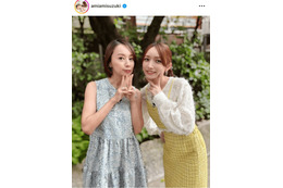 鈴木亜美、後藤真希との“あみごっちん”仲良しSHOTに「美人ですね」「綺麗でかわいい」の声