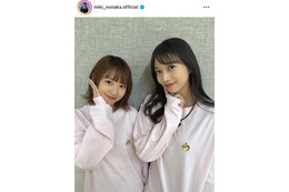 モー娘。野中美希、同期・牧野真莉愛とお出かけ！お揃いSHOTにファンほっこり「ステキ」「めちゃくちゃ可愛い」 画像