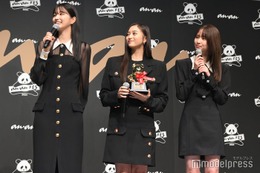 乃木坂46 5期生「anan AWARD」受賞 五百城茉央・井上和・菅原咲月が美脚際立つ衣装で授賞式登場【anan AWARD 2024】 画像