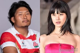 ラグビー稲垣啓太選手＆稲垣貴子、“リンクコーデ”の腕組みショット公開「素敵な夫婦」「カッコいい」と反響 画像