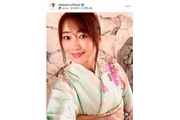 飯田圭織、娘の七五三を報告！お揃いの着物姿でしみじみ「我が子達、元気に立派に成長したなぁ」