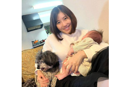 第1子出産の西野未姫、娘＆愛犬とパシャリ！育児に奮闘する日々も明かす「自分の時間がなくなるって本当なんだと実感」