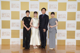 【紅白リハ3日目】橋本環奈、3度目の司会も「慣れることはない」B’zの初出場＆朝ドラ主題歌披露に喜びも 画像