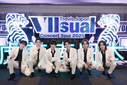 Travis Japan、ワールドツアー決定 詳細は本人たちもまだ知らず「またファンのみんなを連れていけるように頑張っていきたい」【Travis Japan Concert Tour 2025 VIIsual】 画像