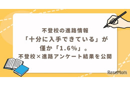 不登校小学生の進路選択、情報不足が浮き彫りに