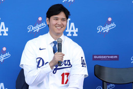大谷翔平選手、LA消防署を訪問で激励「Thank you to our heroes」 画像