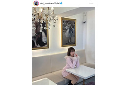 モー娘。野中美希、美スタイル際立つニットワンピSHOTに反響「めっっっちゃ可愛い！！！！」「美女」