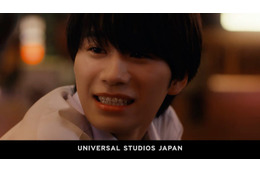 Lil かんさい・嶋崎斗亜、制服姿で“胸キュン”セリフつぶやく USJ新CM初出演 画像