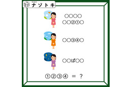 「この三人の女性が表すものは？」どうやら時間帯がちがうみたい！解ければ人にしたくなるはず！【難易度LV.3クイズ】