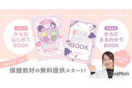 小学生用と中高生用の保健教材「からだ BOOK」無料提供