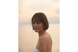 梨花「春休みに息子と2人で1泊」親子ショット公開「イケメン」「身長差素敵」の声