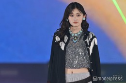 ゆうちゃみ、パンツレイヤードでハイセンスな着こなし【GirlsAward 2025SS】