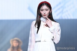 ゆうちゃみ、キャミワンピから色白美脚輝く【TGC香川2025】