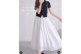 え⁉1,990円⁉きちんと見えする【GU】メタルボタンカーデで初夏の準備を【40代の毎日コーデ】